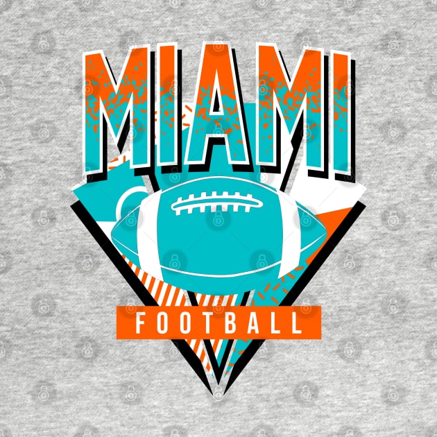 Miami Football Retro Gameday by funandgames